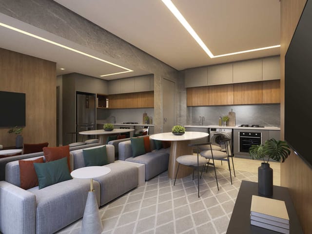 Foto do Apartamento - Apartamento à venda 2 Quartos 32.01M² Jardim Caravelas São Paulo - SP | Connect Estação João Dias | Correteria Imóveis