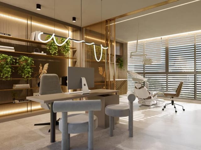 Foto do Sala - Sala à venda 1 Vaga 81.65M² Pinheiros São Paulo - SP | Nex One Teodoro Offices | YBY Imóveis