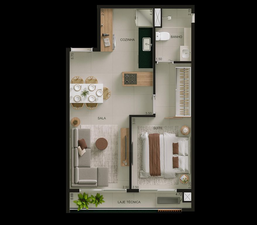 Apartamento, 2 quartos, 68 m² - Foto 16