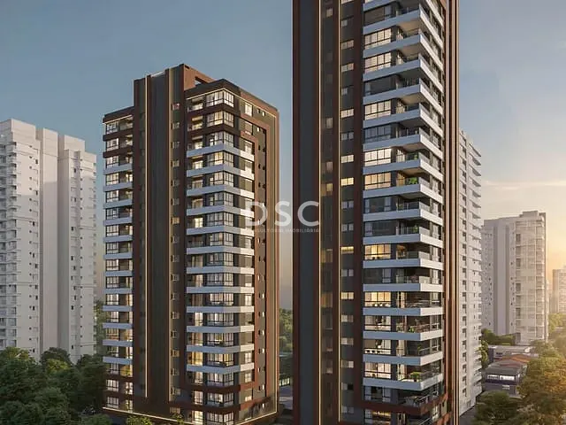 Apartamento 3 quartos e 5 banheiros, à venda, no bairro Água Verde em Curitiba