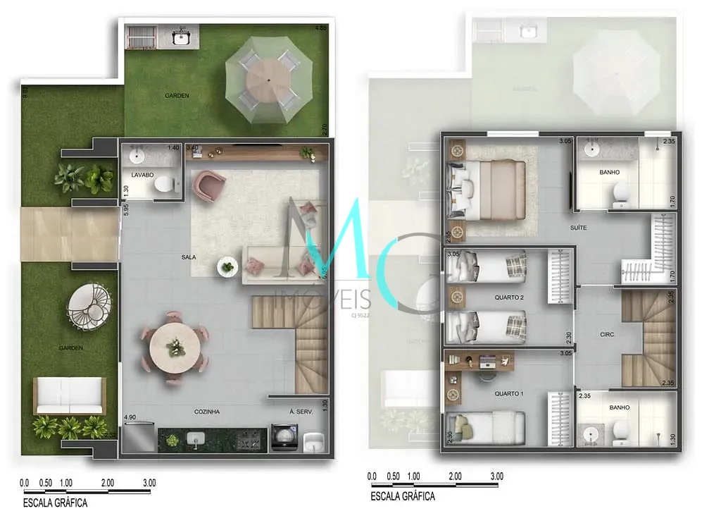 Casa, 3 quartos, 99 m² - Foto 24