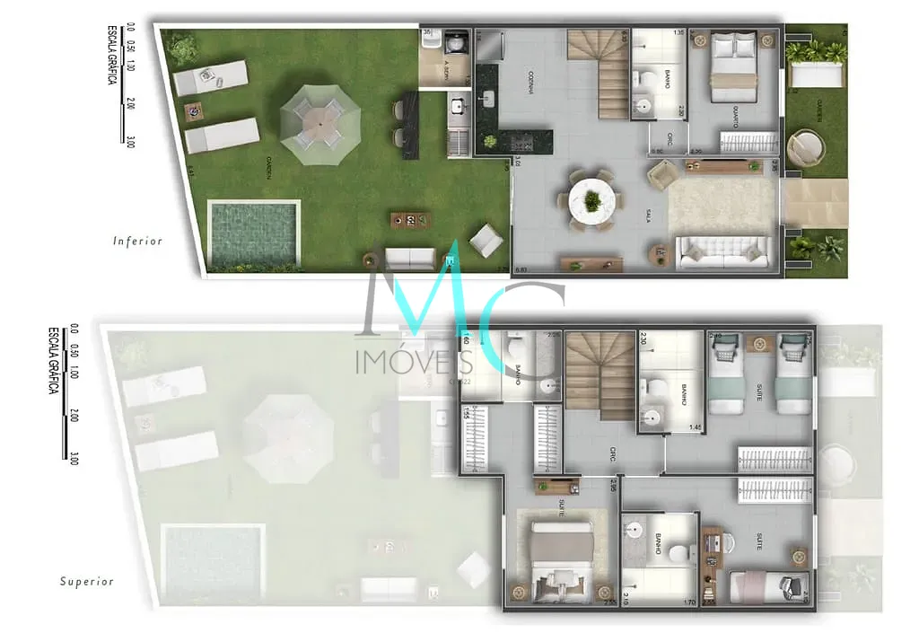 Casa, 2 quartos, 80 m² - Foto 28