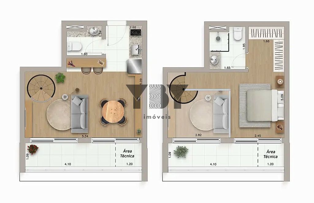 Apartamento, 1 quarto, 55 m² - Foto 39