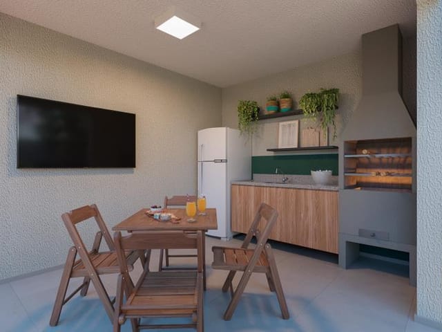 Foto do Apartamento - Garden à venda 1 Quarto 1 Vaga 57.24M² Campo Grande Rio de Janeiro - RJ | Olinda Ellis Residencial Laranjeiras - Fase 1 | MG IMÓVEIS