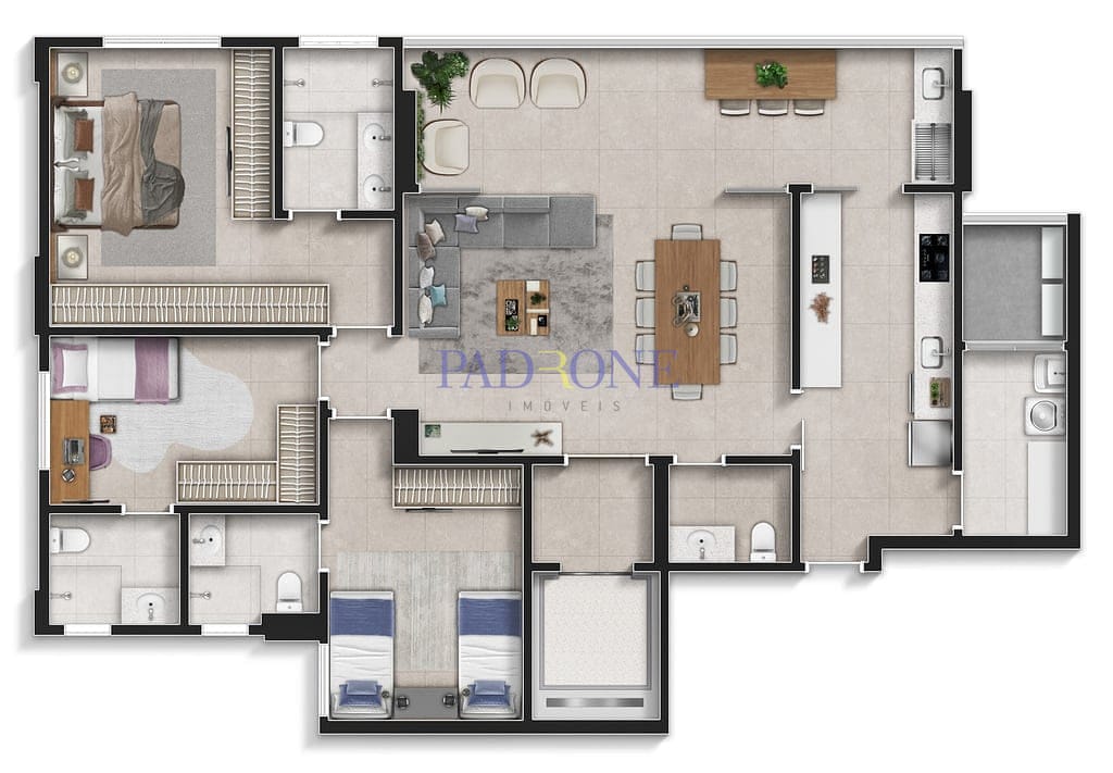 Apartamento à venda com 3 quartos, 143m² - Foto 18