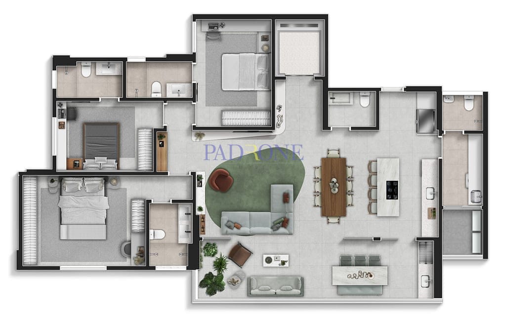 Apartamento à venda com 3 quartos, 143m² - Foto 19