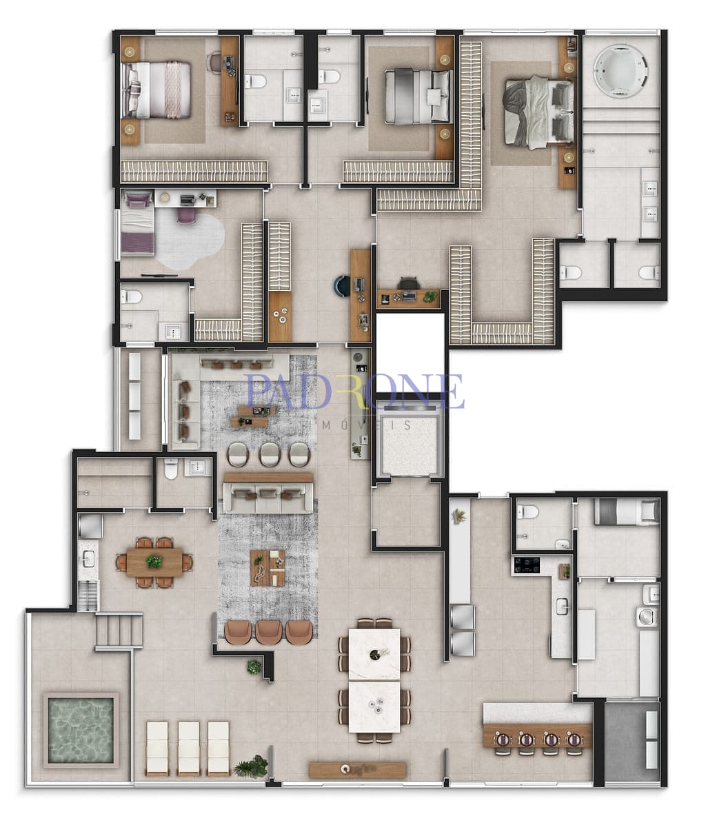 Apartamento à venda com 3 quartos, 143m² - Foto 22