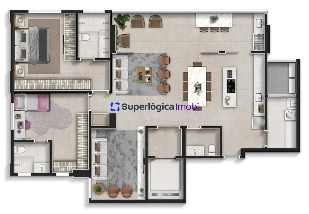 Apartamento, 3 quartos, 143 m² - Foto 17
