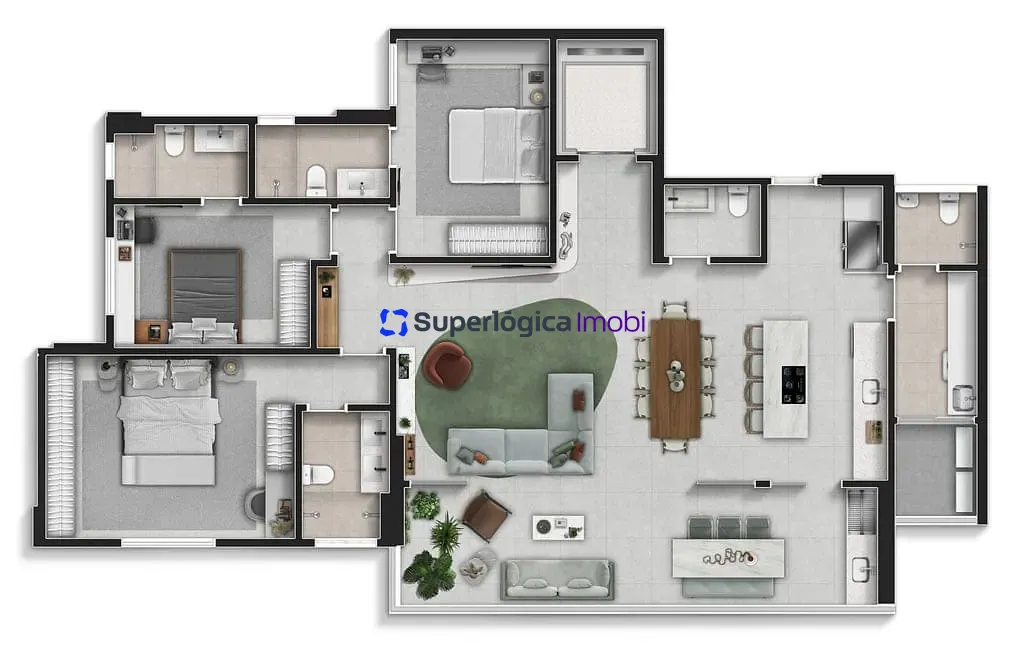 Apartamento, 3 quartos, 143 m² - Foto 19