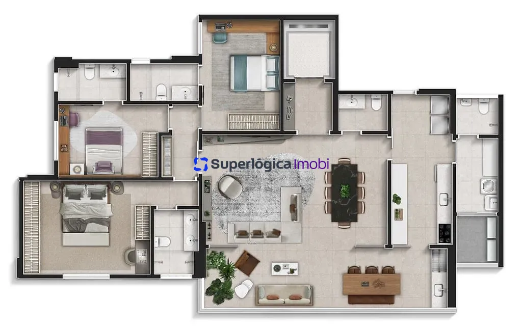 Apartamento, 3 quartos, 143 m² - Foto 21