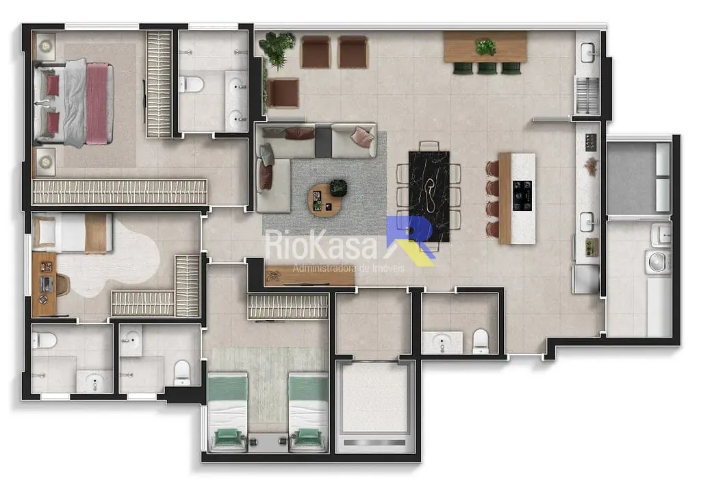 Apartamento, 3 quartos, 164 m² - Foto 16