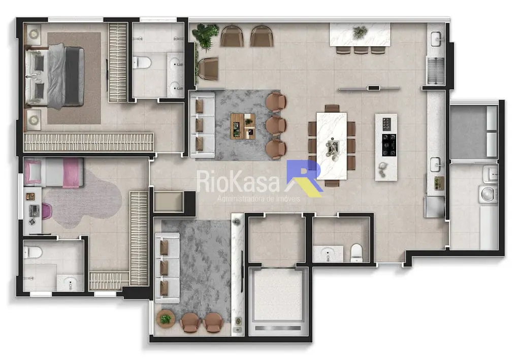 Apartamento, 3 quartos, 164 m² - Foto 17