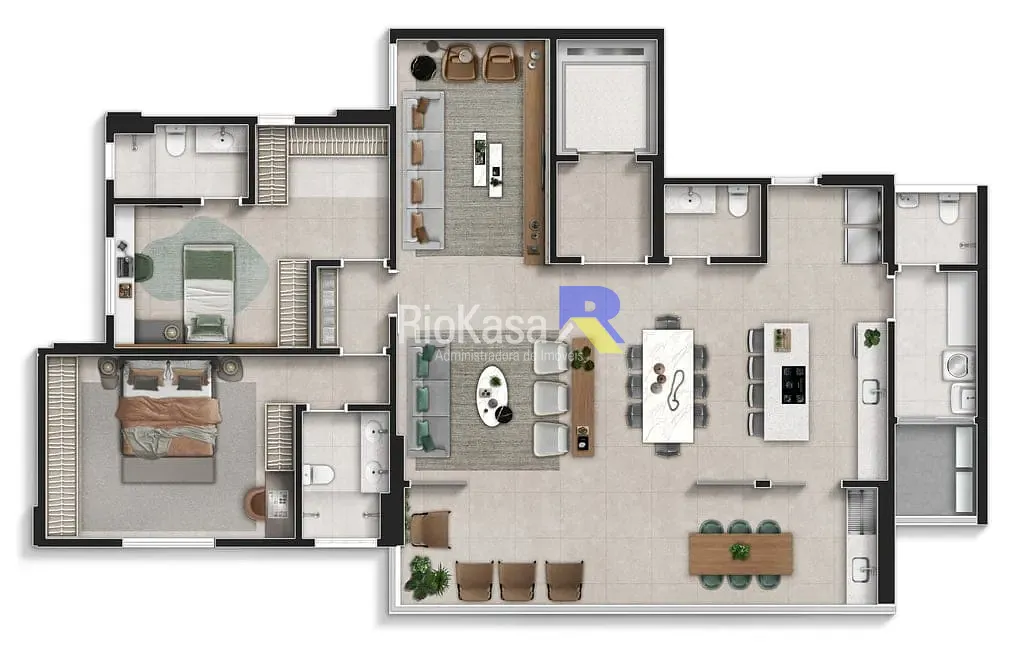 Apartamento, 3 quartos, 164 m² - Foto 20