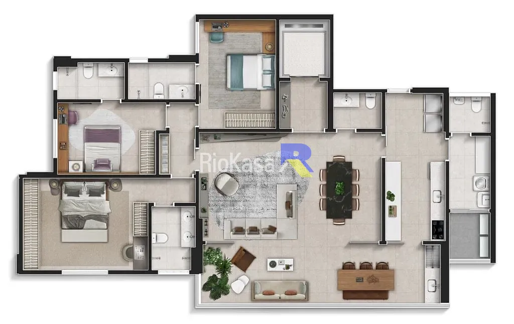 Apartamento, 3 quartos, 164 m² - Foto 21