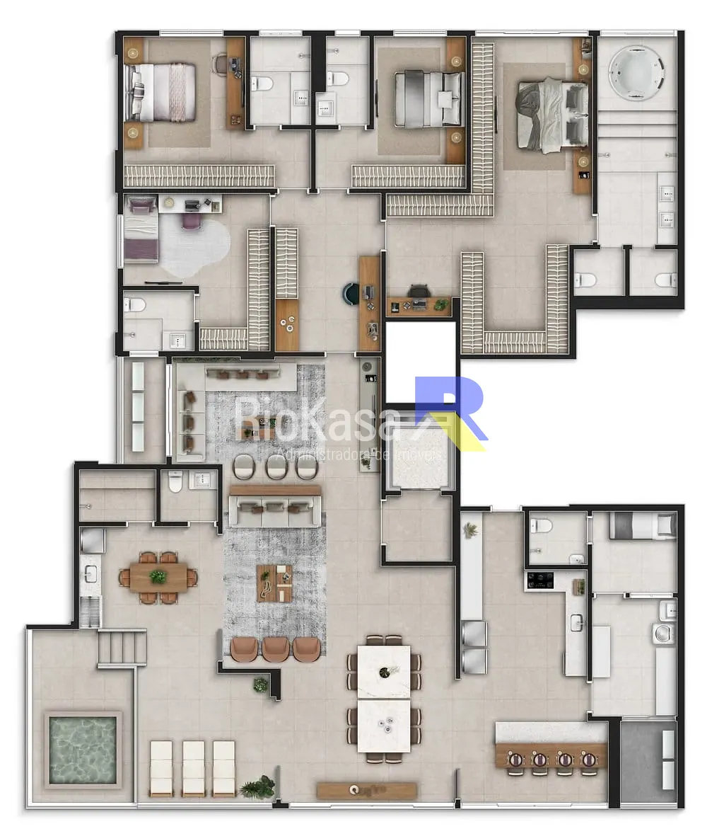 Apartamento, 3 quartos, 164 m² - Foto 22