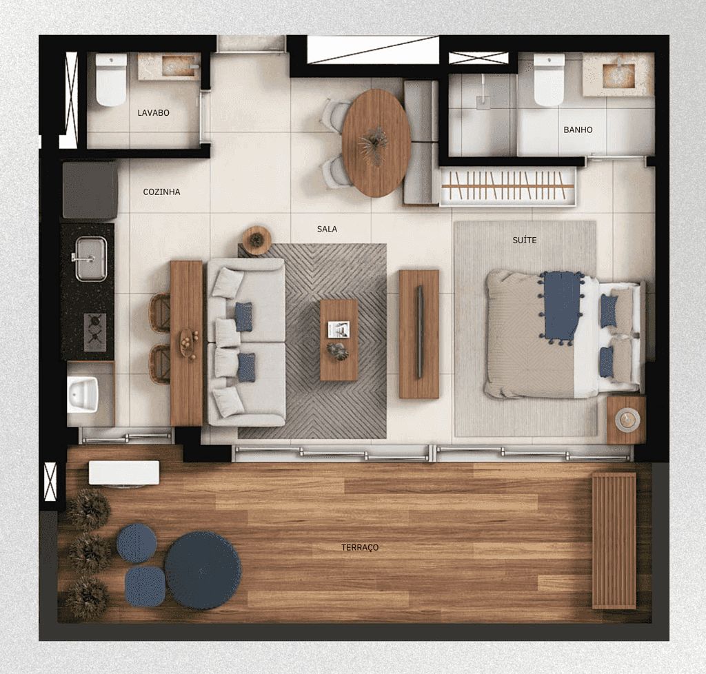 Apartamento, 2 quartos, 74 m² - Foto 15