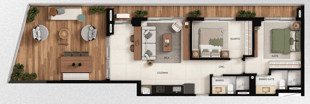 Apartamento, 2 quartos, 74 m² - Foto 19