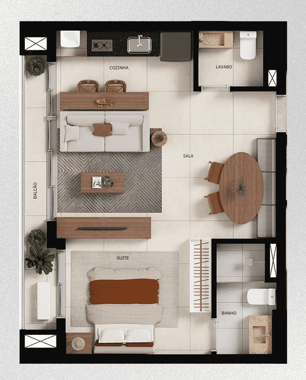 Apartamento, 2 quartos, 74 m² - Foto 14