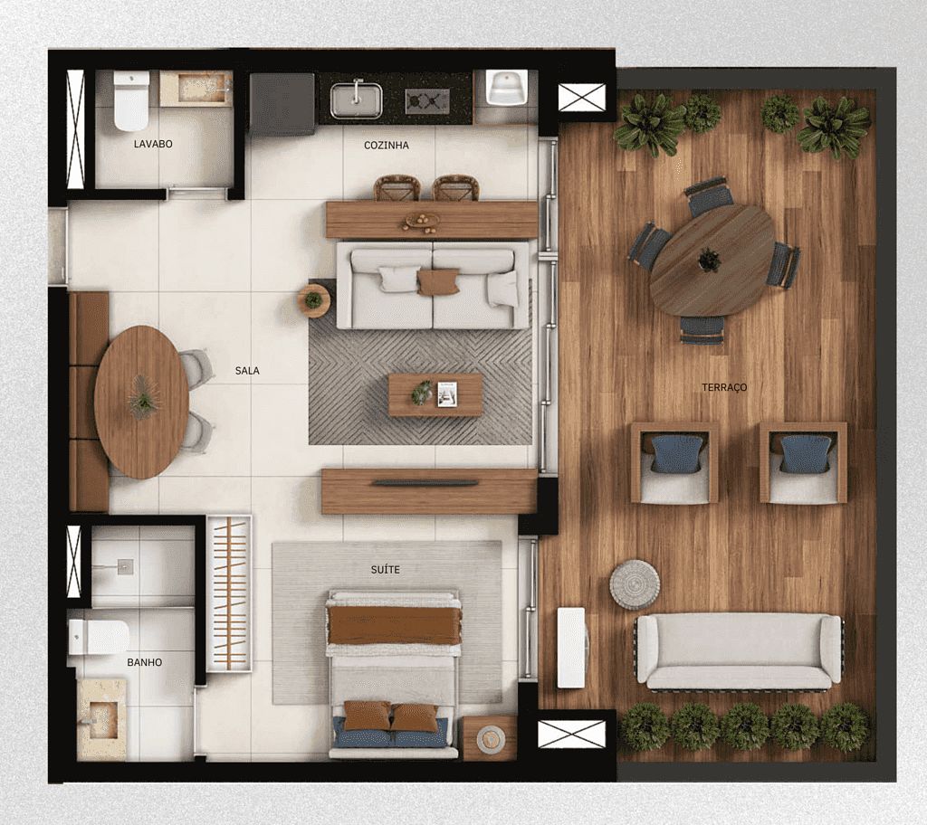 Apartamento, 2 quartos, 74 m² - Foto 16