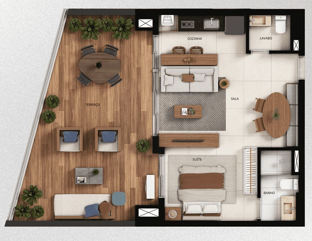 Apartamento, 2 quartos, 74 m² - Foto 18