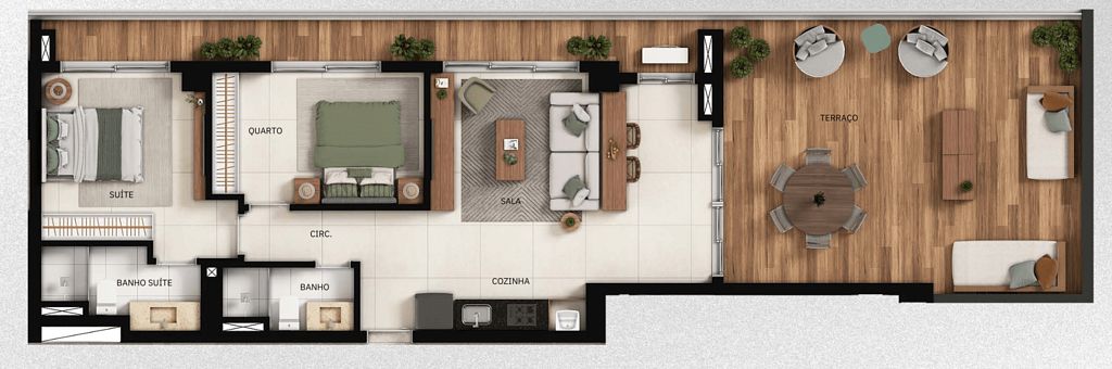 Apartamento, 2 quartos, 74 m² - Foto 20