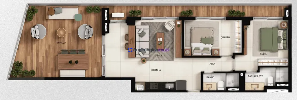 Apartamento, 2 quartos, 74 m² - Foto 19