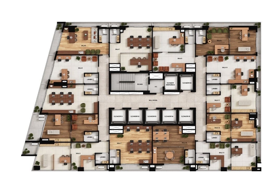 Apartamento, 1 quarto, 79 m² - Foto 19