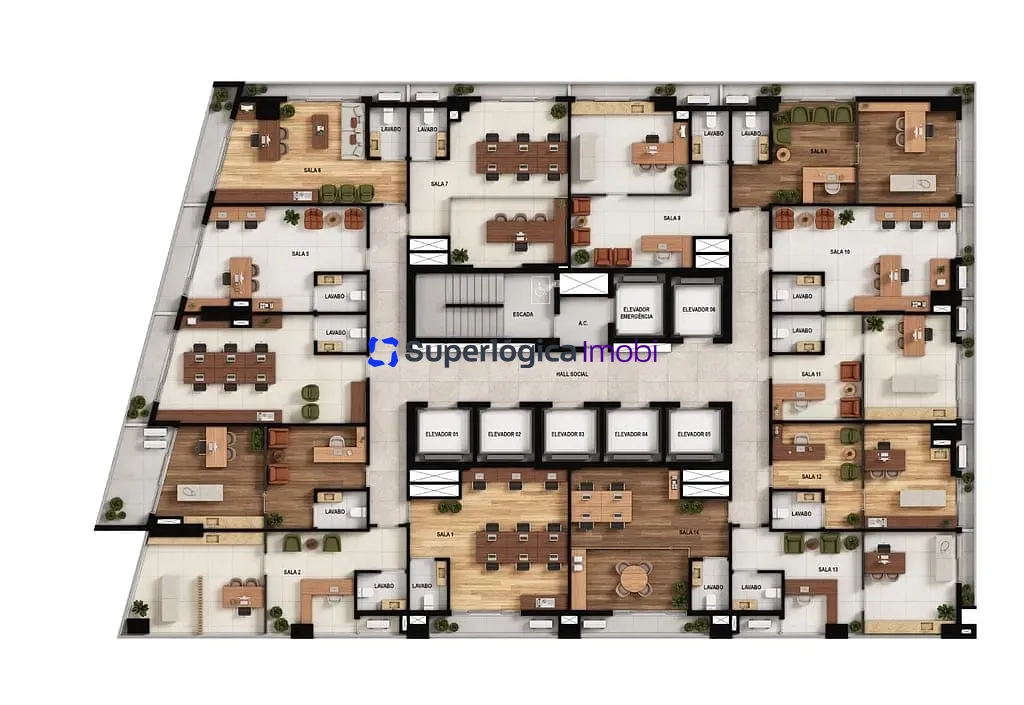 Apartamento, 1 quarto, 42 m² - Foto 18