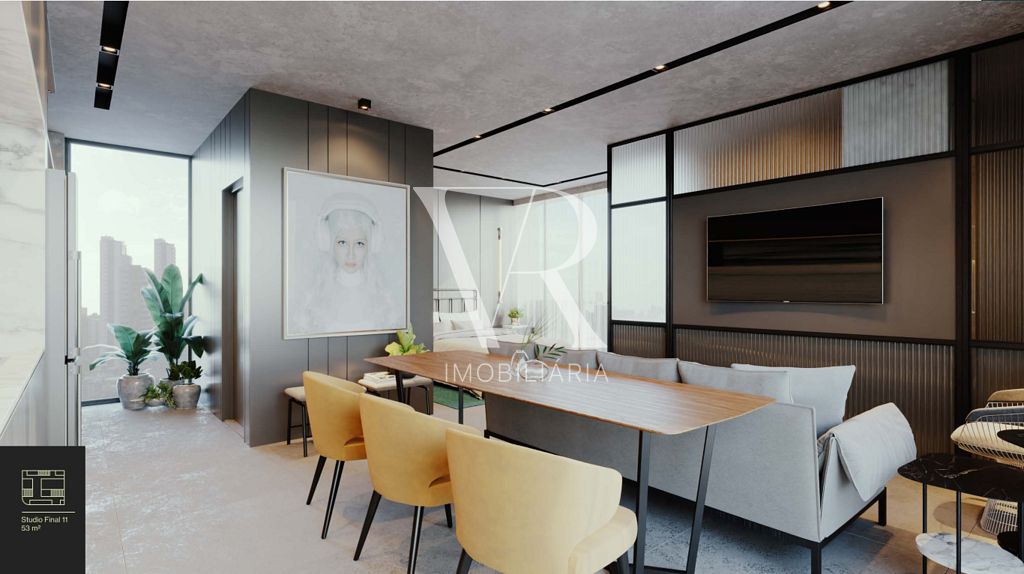 Apartamento à venda com 1 quarto, 31m² - Foto 9