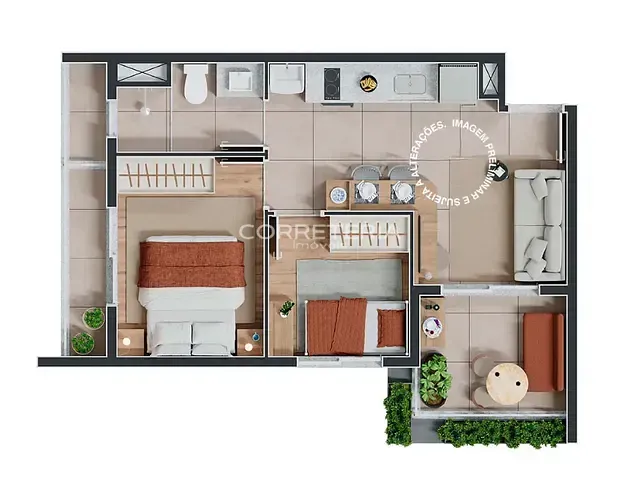 Studio 1 quarto e 1 banheiro, à venda, no bairro Santa Cecília em São Paulo