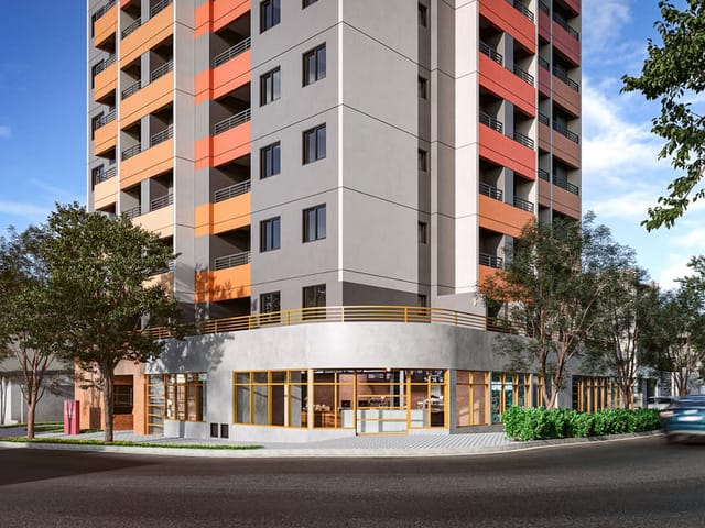 Foto do Apartamento - Apartamento à venda 1 Quarto 24M² Santa Cecília São Paulo - SP | Nurban Barão de Campinas - Residencial | Vista Livre