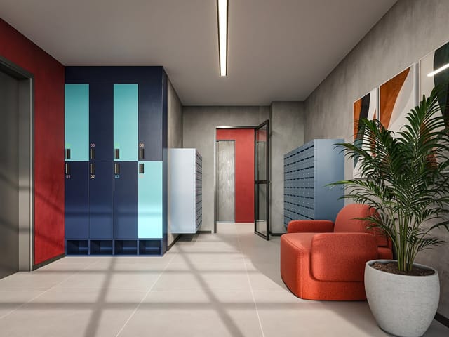 Foto do Apartamento - Apartamento à venda 1 Quarto 24M² Santa Cecília São Paulo - SP | Nurban Barão de Campinas - Residencial | Correteria Imóveis