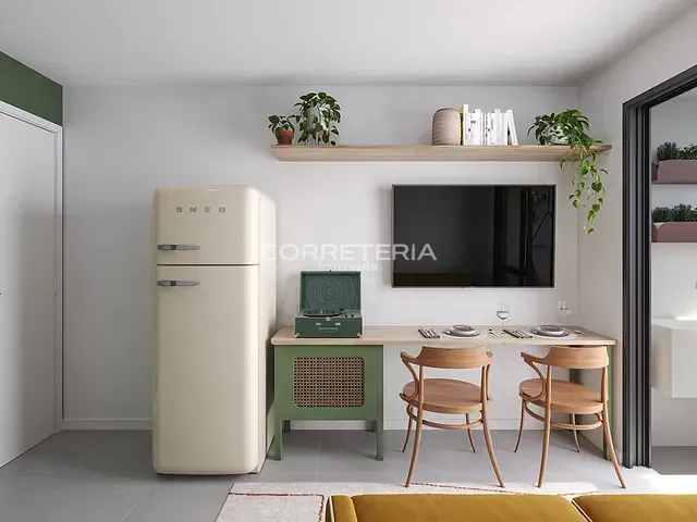 Studio 1 quarto e 1 banheiro, à venda, no bairro Santa Cecília em São Paulo