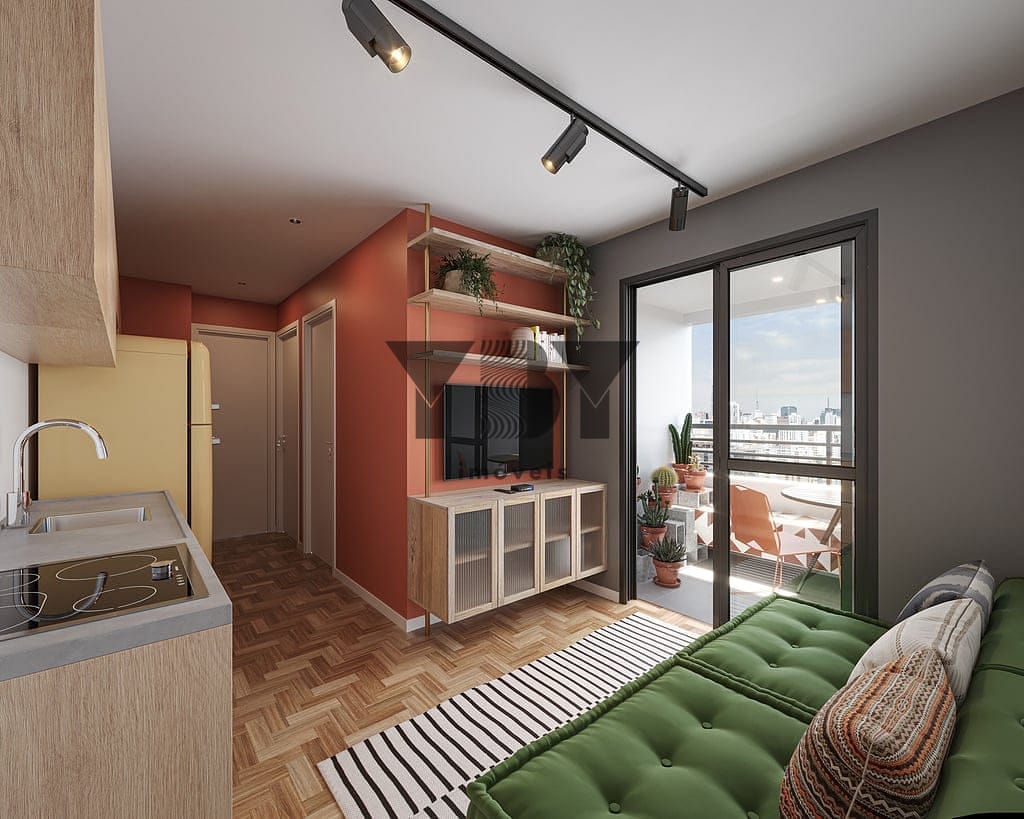 Apartamento, 1 quarto, 24 m² - Foto 8