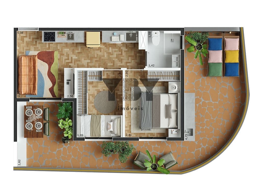 Apartamento, 1 quarto, 18 m² - Foto 32