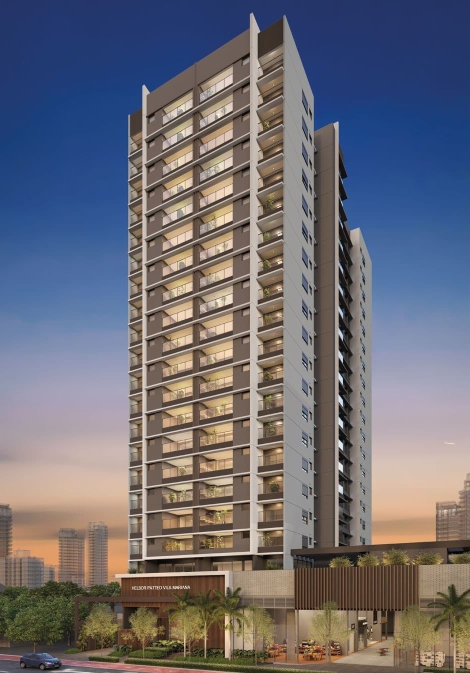 Apartamento à venda 3 Quartos 3 Suites 2 Vagas 126.02M² Vila Mariana São Paulo - SP | Helbor Patteo Vila Mariana Home
