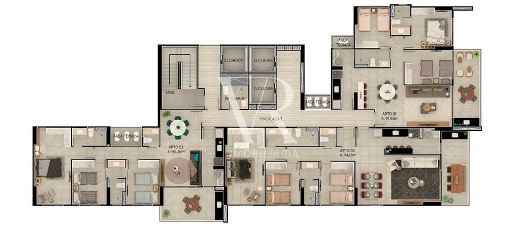 Apartamento à venda com 3 quartos, 87m² - Foto 39