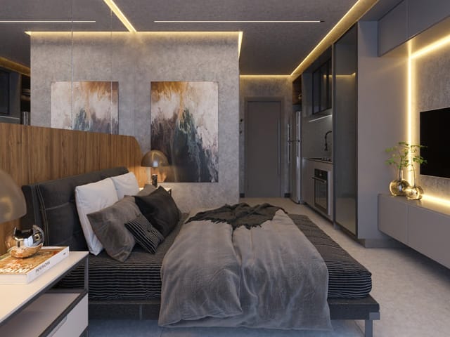 Apartamento 2 quartos e 2 banheiros, à venda, no bairro Cabo Branco em João Pessoa