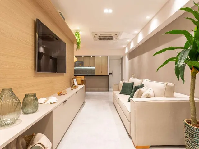 Apartamento 3 quartos e 3 banheiros, à venda, no bairro Camboinha em Cabedelo