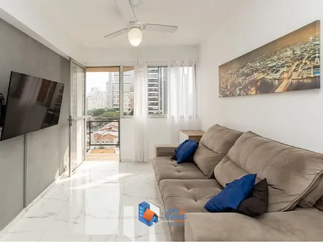 Apartamento 2 quartos e 1 banheiro, à venda, no bairro Vila Olímpia em São Paulo