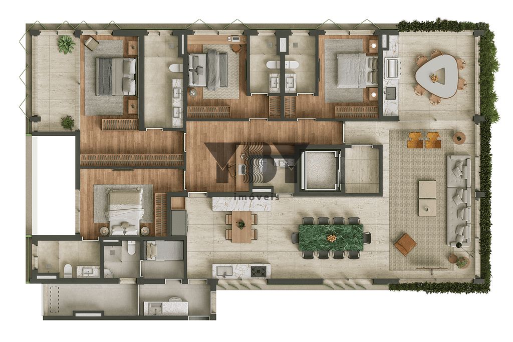 Apartamento, 4 quartos, 312 m² - Foto 22