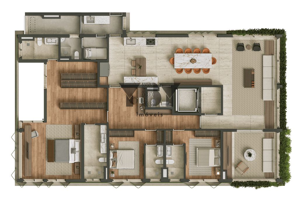 Cobertura, 4 quartos, 448 m² - Foto 24