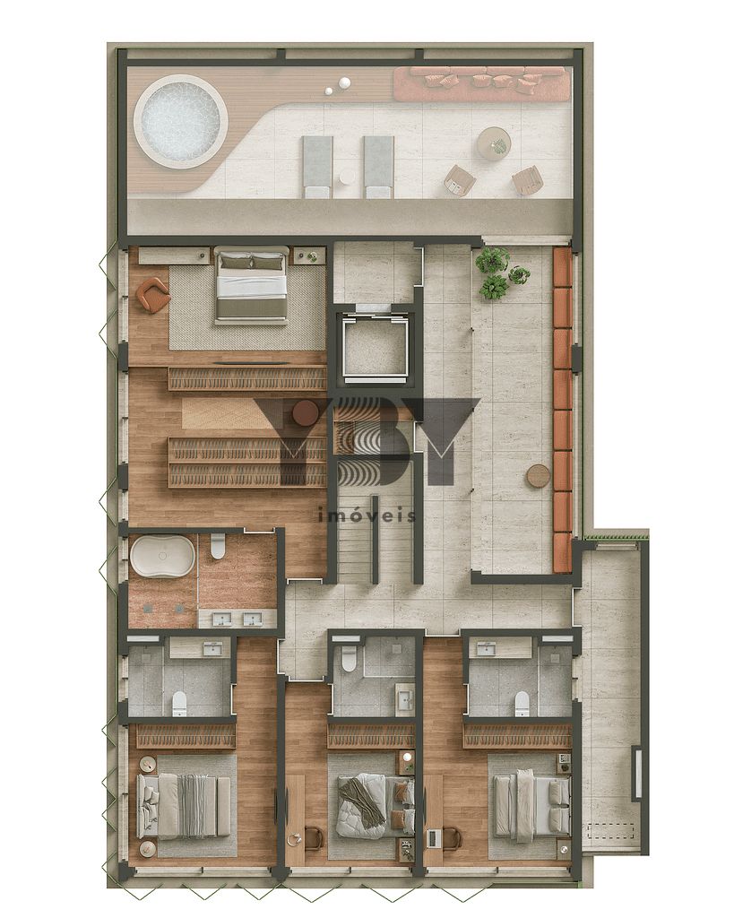 Cobertura, 4 quartos, 448 m² - Foto 27