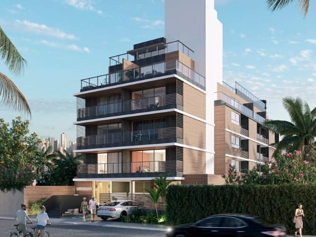 Cobertura / Penthouse 1 quarto e 1 banheiro, à venda, no bairro Cabo Branco em João Pessoa