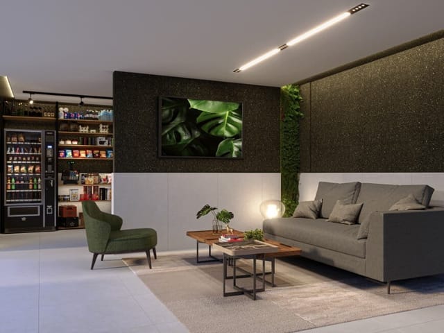 Cobertura / Penthouse 1 quarto e 1 banheiro, à venda, no bairro Cabo Branco em João Pessoa