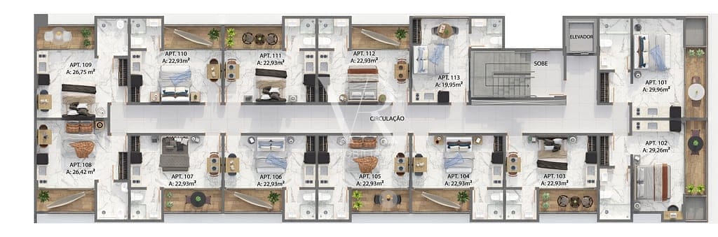Cobertura à venda com 1 quarto, 34m² - Foto 15