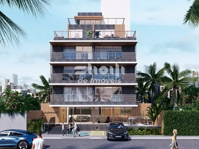 Cobertura / Penthouse 1 quarto e 1 banheiro, à venda, no bairro Cabo Branco em João Pessoa