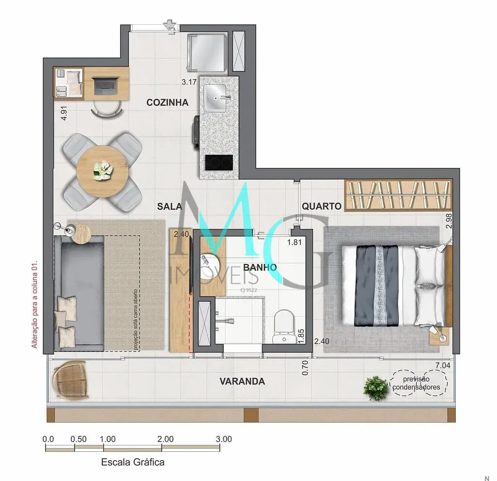 Apartamento, 2 quartos, 119 m² - Foto 21