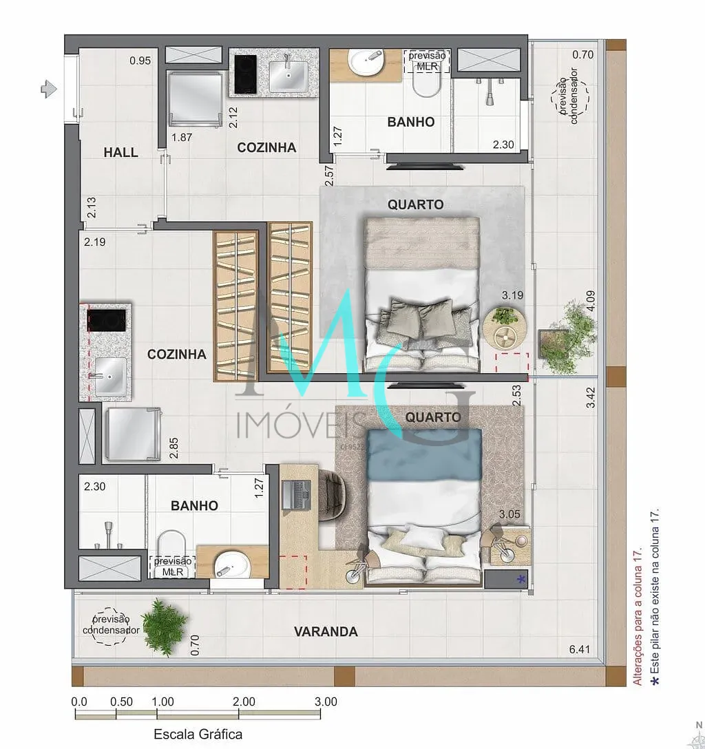 Apartamento, 2 quartos, 119 m² - Foto 27