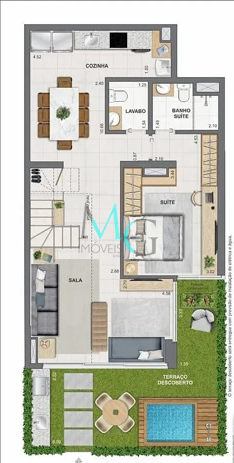 Apartamento, 2 quartos, 119 m² - Foto 52
